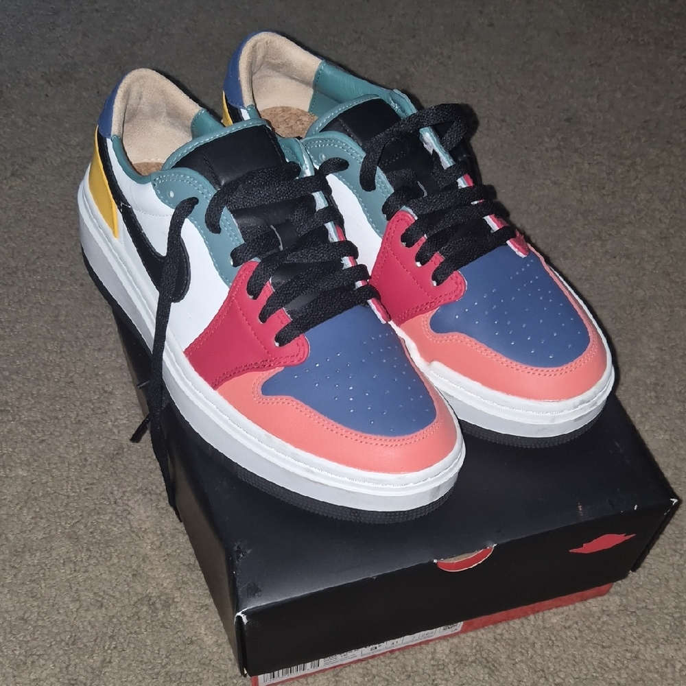 Colorful Low-Top Sneakers